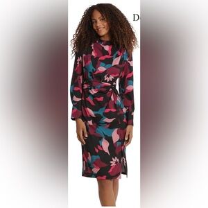 DONNA MORGAN LONG SLEEVE DRESS